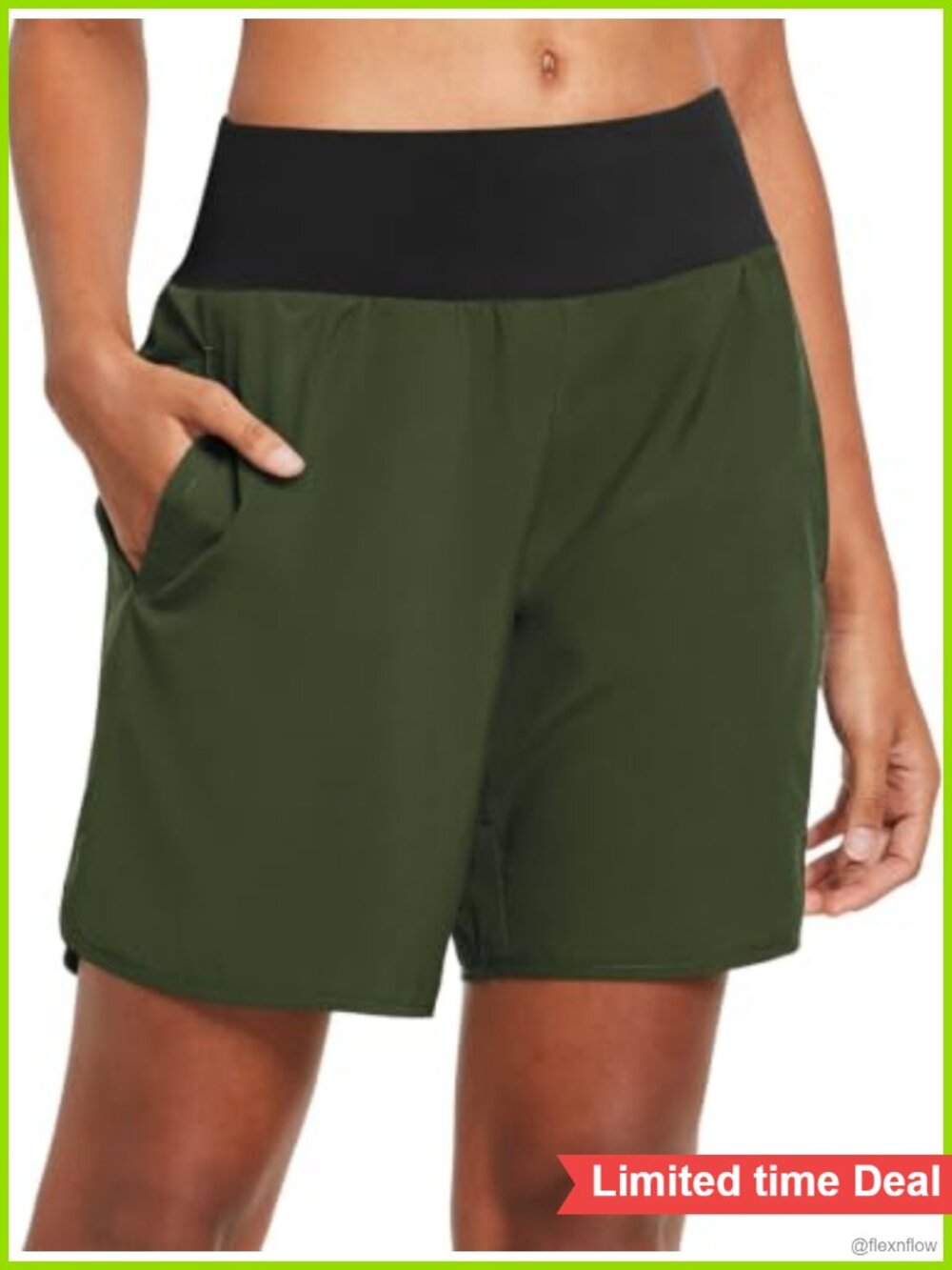 7" Running Shorts with Liner, Back Zipper Pocket, High Waist, Relaxed Fit